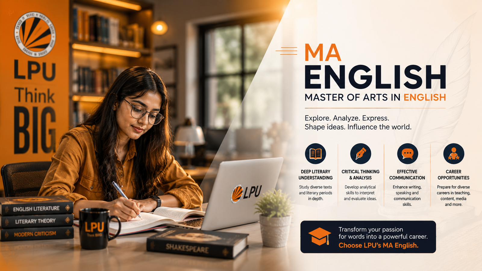 MA English Distance Education LPU Punjab
